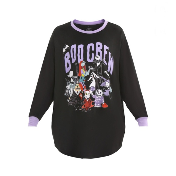 Disney's Nightmare Before Christmas Sleepshirt Pajama Super Soft 2-Pack Size 3X - Picture 3 of 10